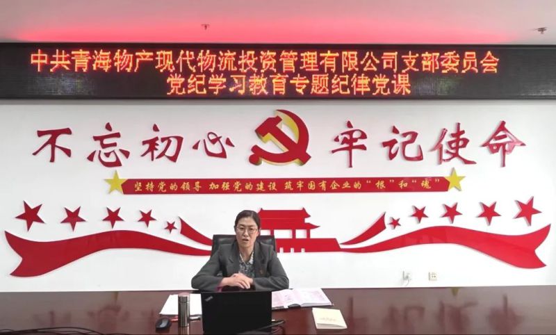 嚴(yán)明紀(jì)律作風(fēng) 永葆政治本色——集團(tuán)黨委書(shū)記、董事長(zhǎng)劉玲同志講授專(zhuān)題紀(jì)律黨課