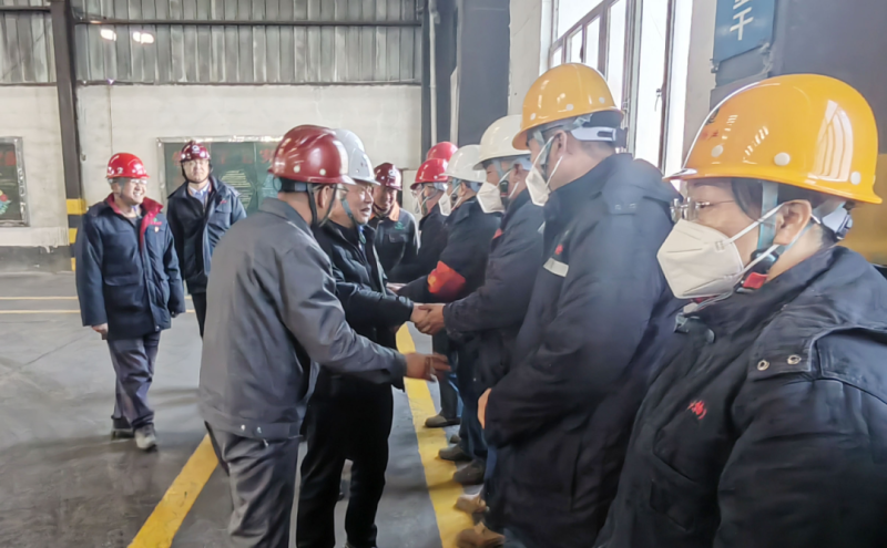 過(guò)年好！省國(guó)資委領(lǐng)導(dǎo)把新春祝福送到一線崗位