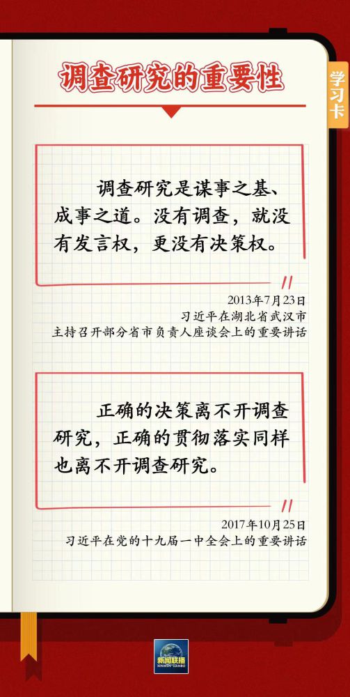 學(xué)習(xí)卡丨如何深入調(diào)查研究？跟總書記學(xué)習(xí)“五字訣”