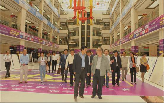 副省長王黎明一行視察朝陽物流園區(qū)，臨空經濟開發(fā)區(qū)工作